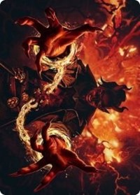 Tibalt's Trickery Art Card [Kaldheim: Art Series] | Webway Games