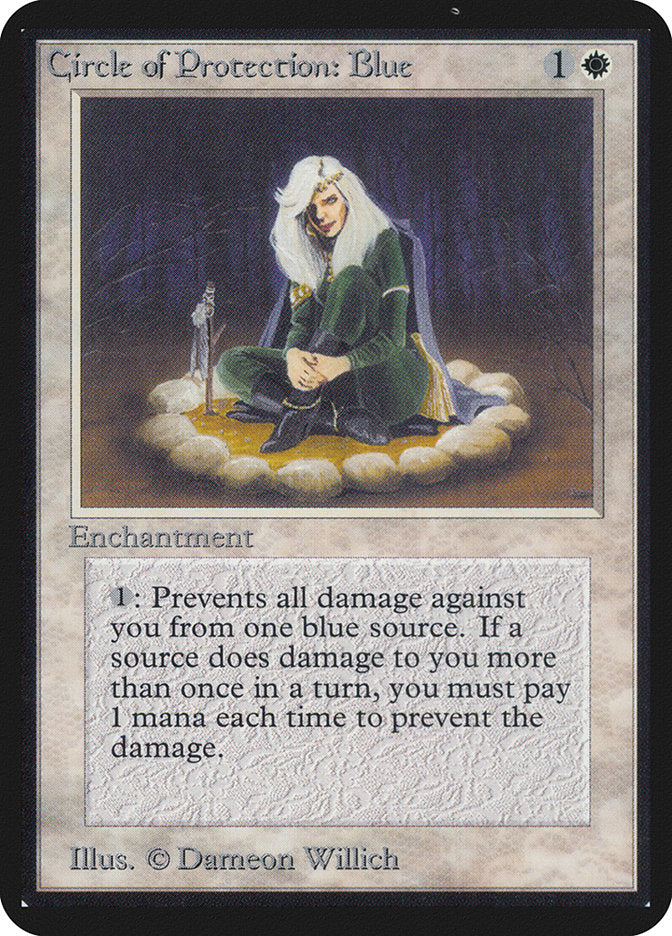 Circle of Protection: Blue [Limited Edition Alpha] | Webway Games