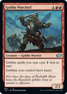 Goblin Warchief [Jumpstart 2022] | Webway Games