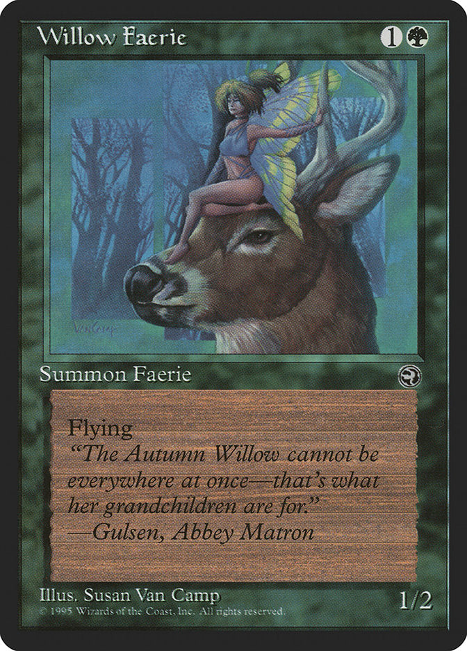 Willow Faerie (Gulsen Flavor Text) [Homelands] | Webway Games