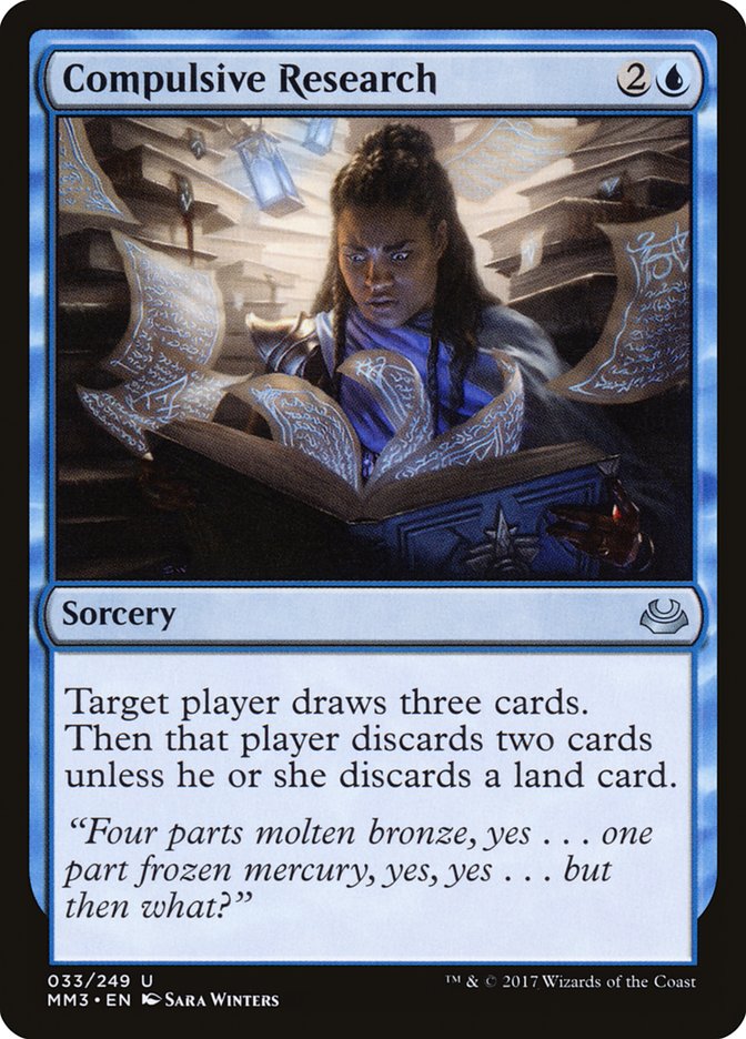 Compulsive Research [Modern Masters 2017] | Webway Games