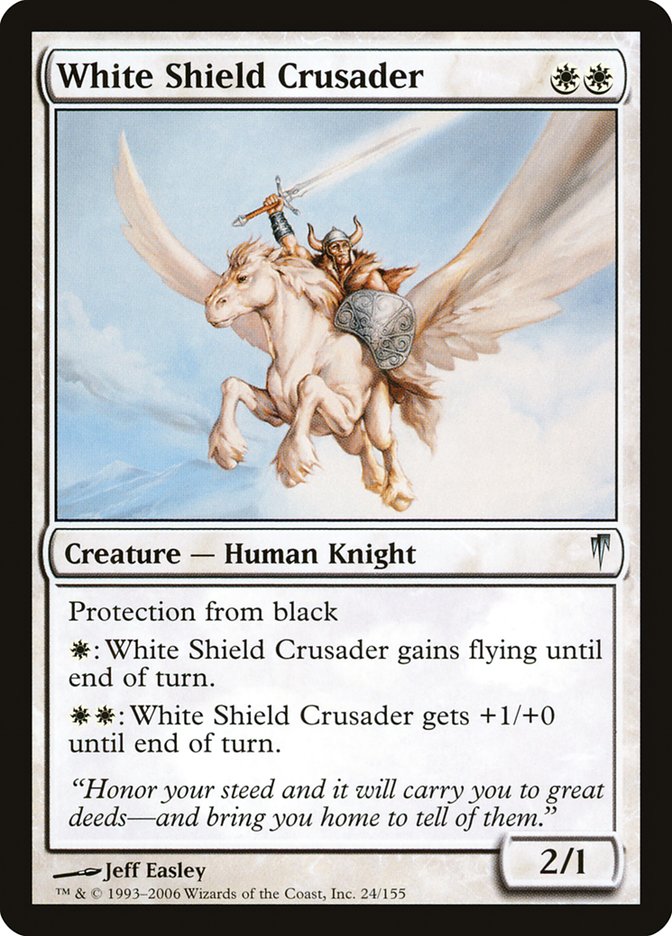 White Shield Crusader [Coldsnap] | Webway Games