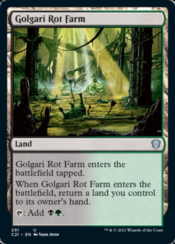 Golgari Rot Farm [Commander 2021] | Webway Games