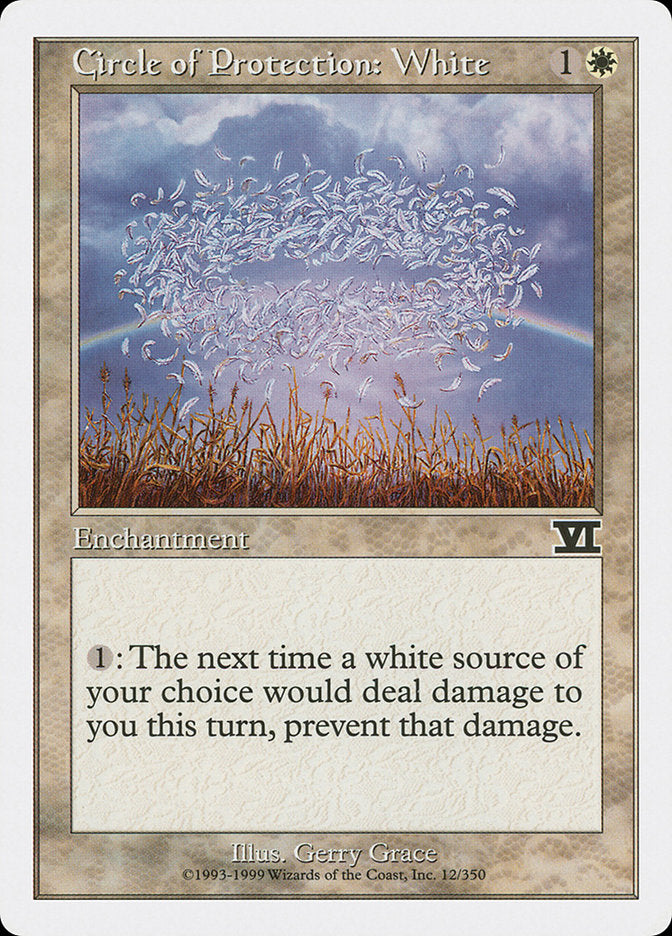 Circle of Protection: White [Classic Sixth Edition] | Webway Games