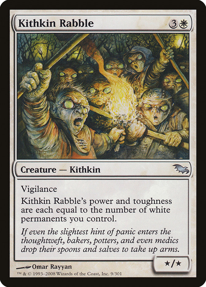 Kithkin Rabble [Shadowmoor] | Webway Games