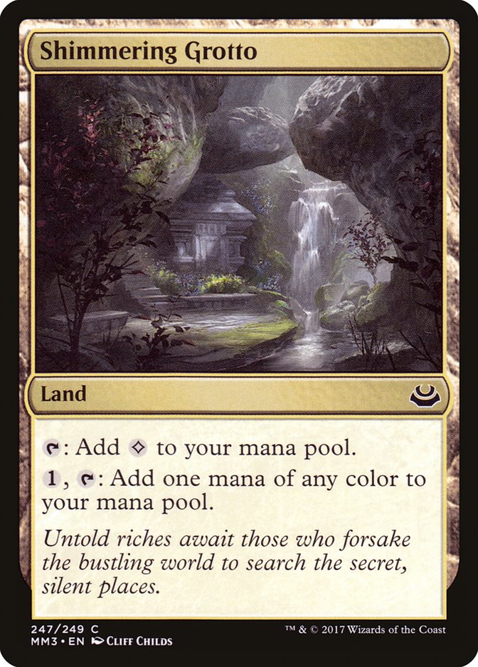Shimmering Grotto [Modern Masters 2017] | Webway Games