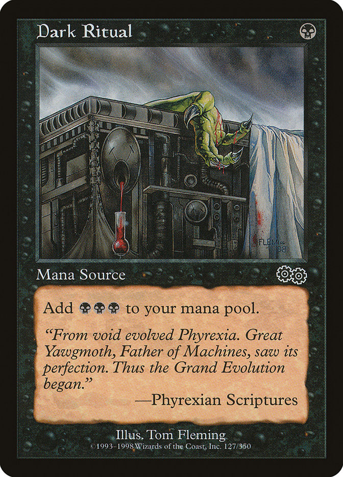Dark Ritual [Urza's Saga] | Webway Games