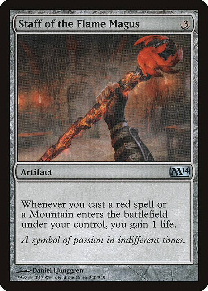 Staff of the Flame Magus [Magic 2014] | Webway Games