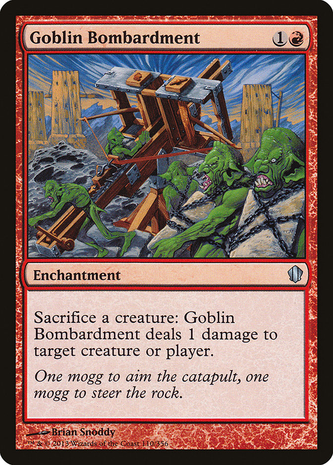 Goblin Bombardment [Commander 2013] | Webway Games