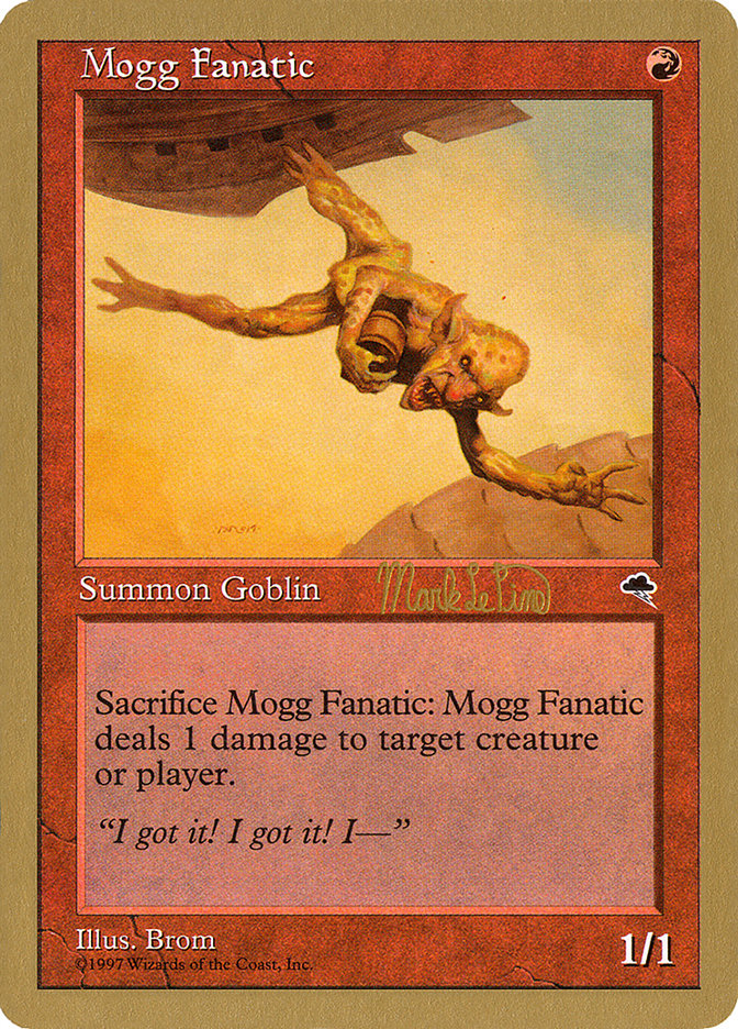 Mogg Fanatic (Mark Le Pine) [World Championship Decks 1999] | Webway Games