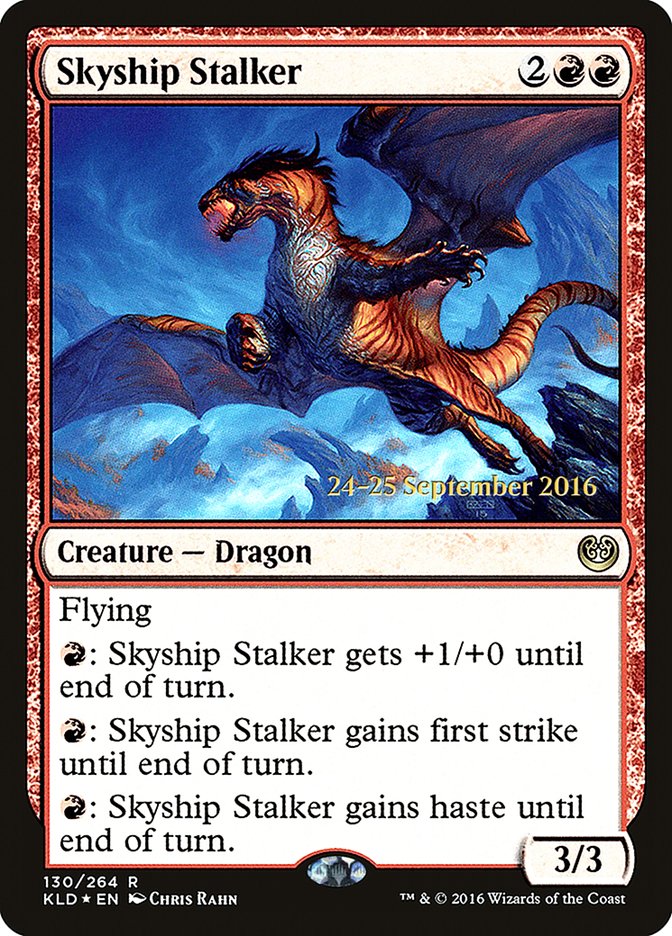 Skyship Stalker  (Prerelease) [Kaladesh Prerelease Promos] | Webway Games