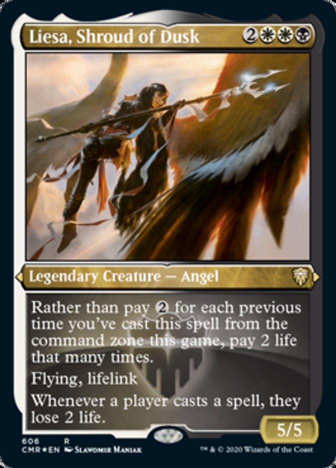 Liesa, Shroud of Dusk [Commander Legends Etched] | Webway Games