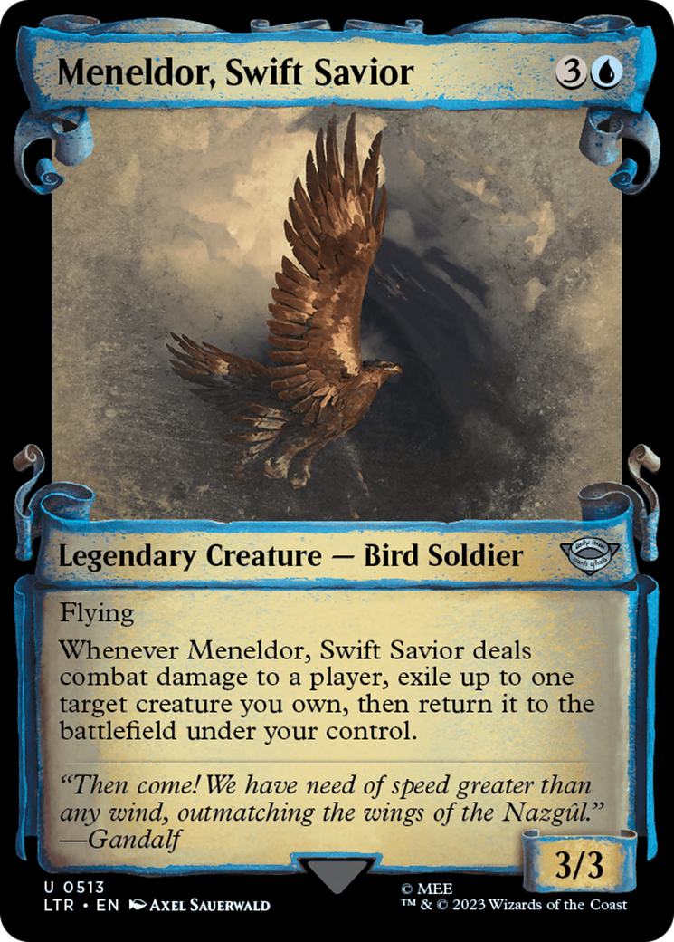 Meneldor, Swift Savior [The Lord of the Rings: Tales of Middle-Earth Showcase Scrolls] | Webway Games