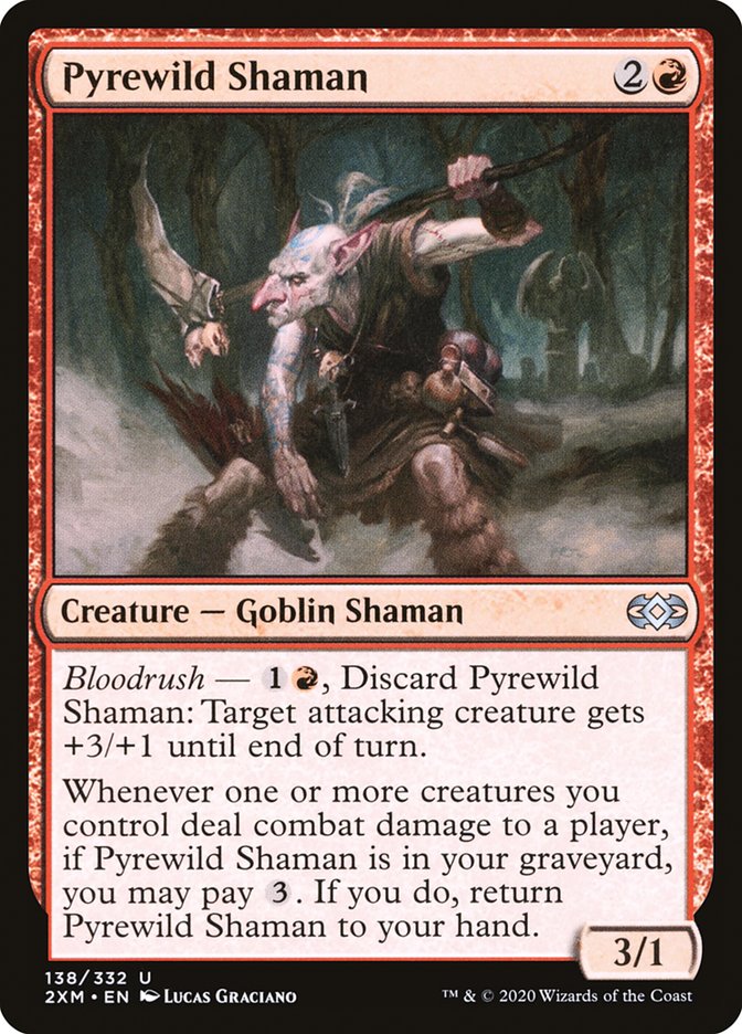 Pyrewild Shaman [Double Masters] | Webway Games