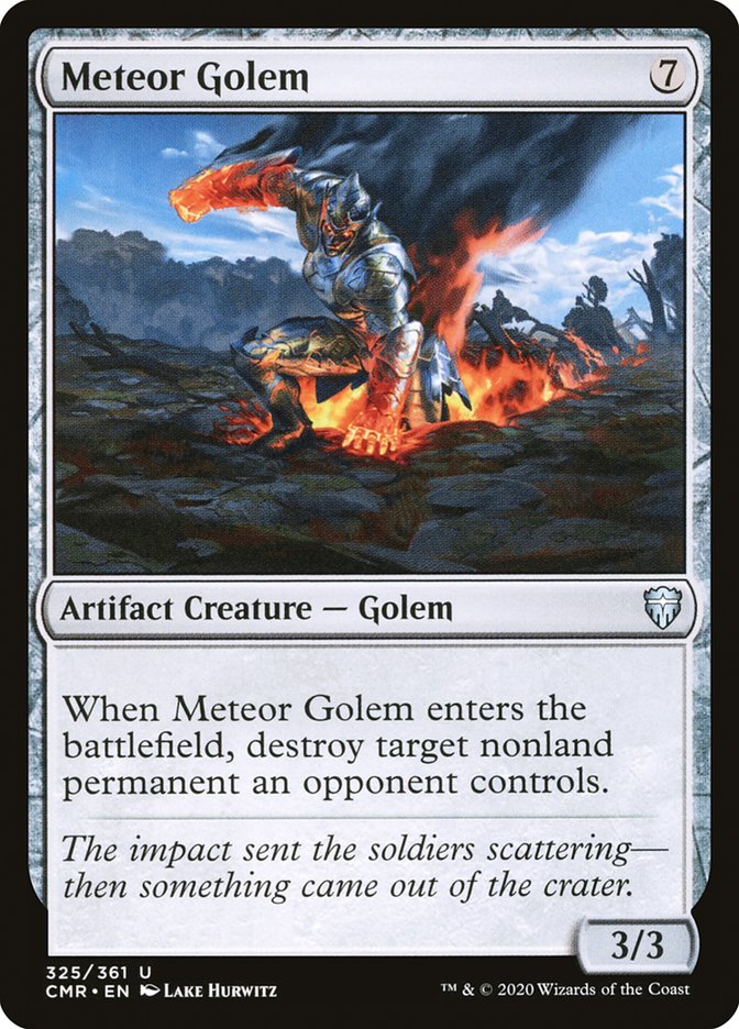 Meteor Golem [Commander Legends] | Webway Games