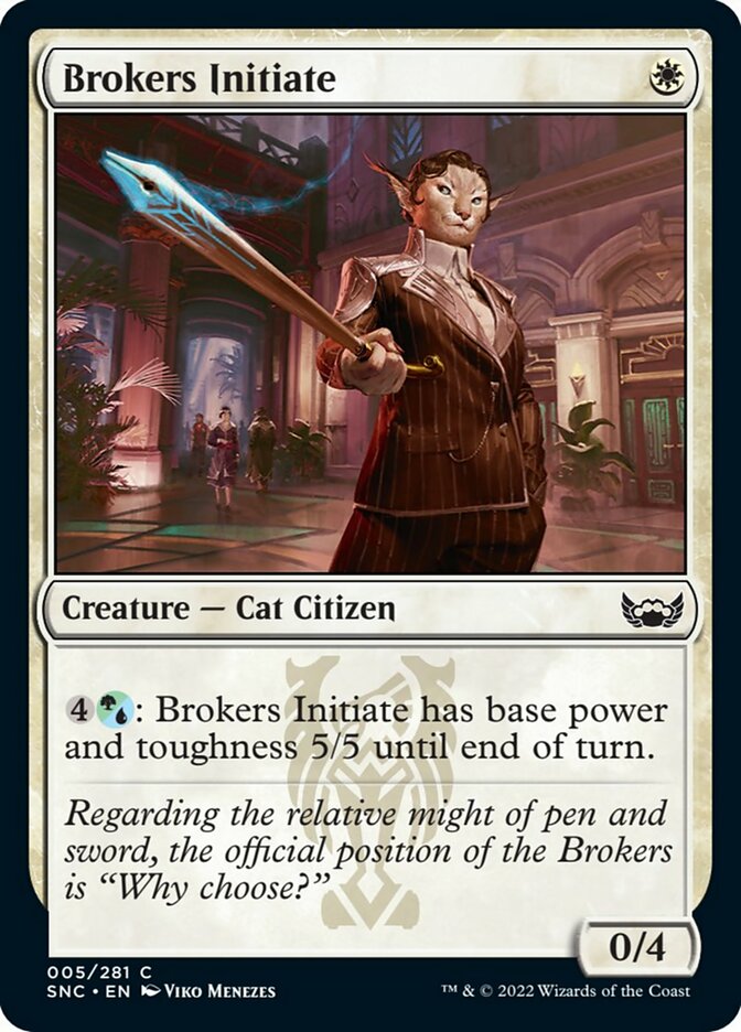 Brokers Initiate [Streets of New Capenna] | Webway Games