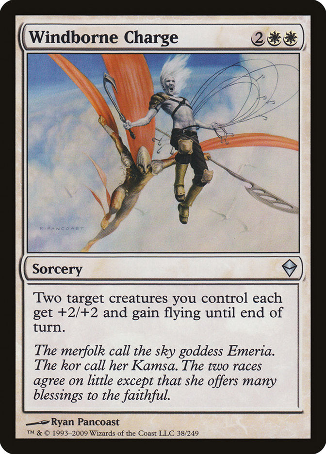 Windborne Charge [Zendikar] | Webway Games