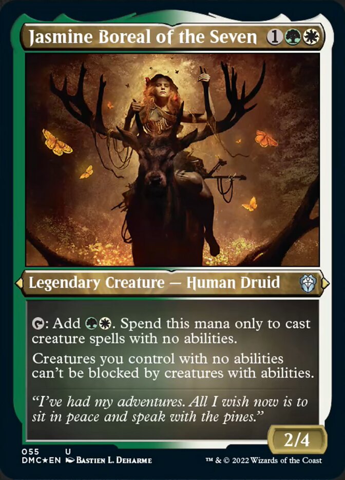 Jasmine Boreal of the Seven (Foil Etched) [Dominaria United Commander] | Webway Games