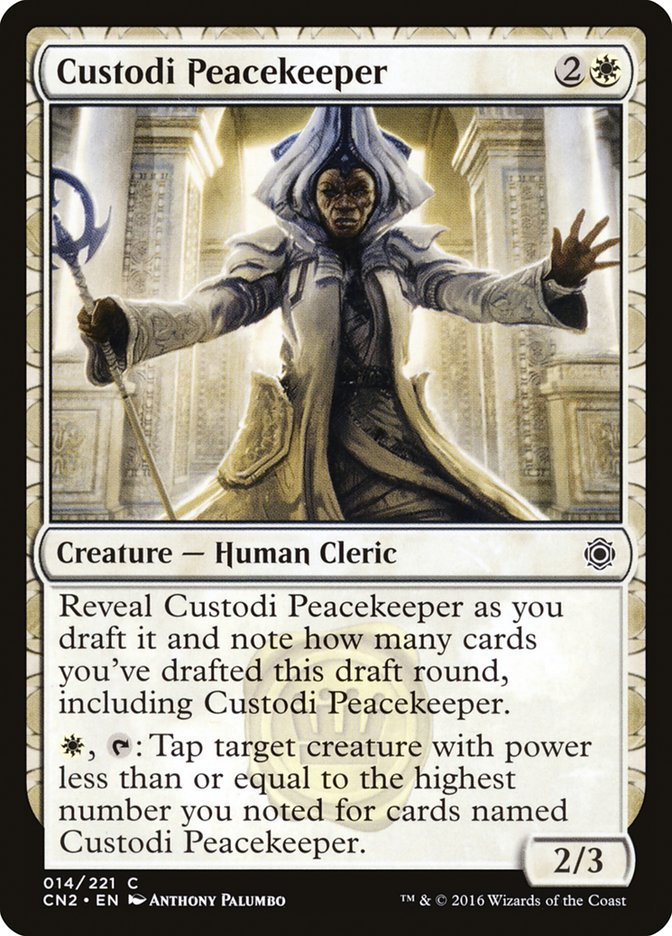 Custodi Peacekeeper [Conspiracy: Take the Crown] | Webway Games