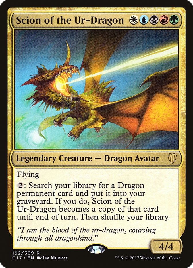 Scion of the Ur-Dragon [Commander 2017] | Webway Games