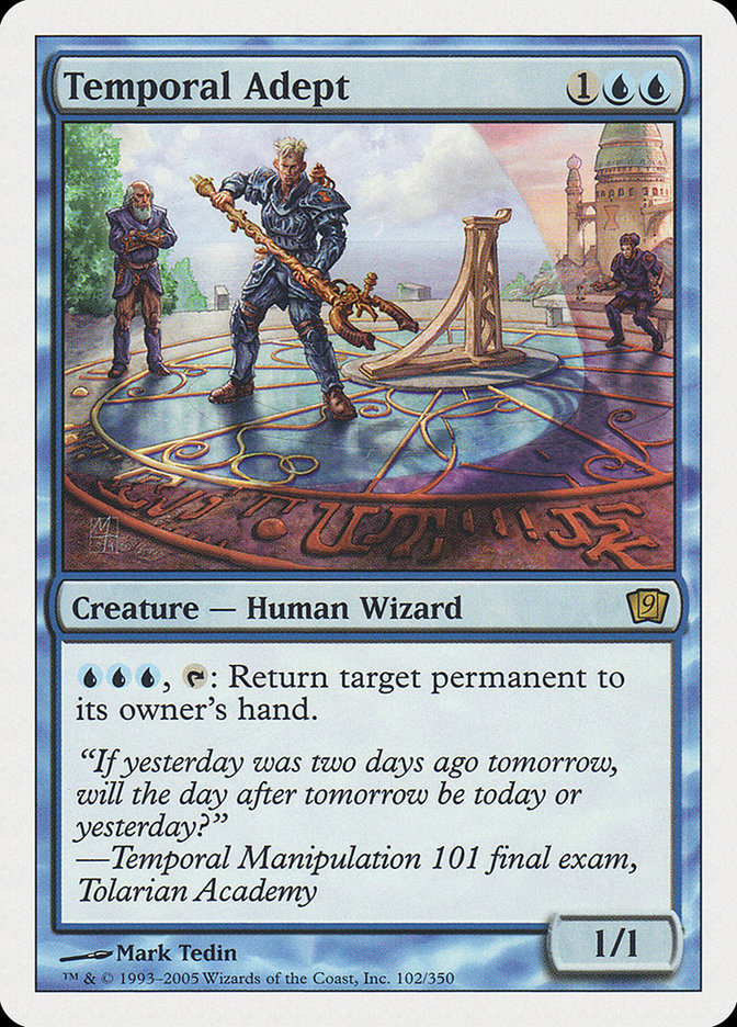 Temporal Adept [Ninth Edition] | Webway Games