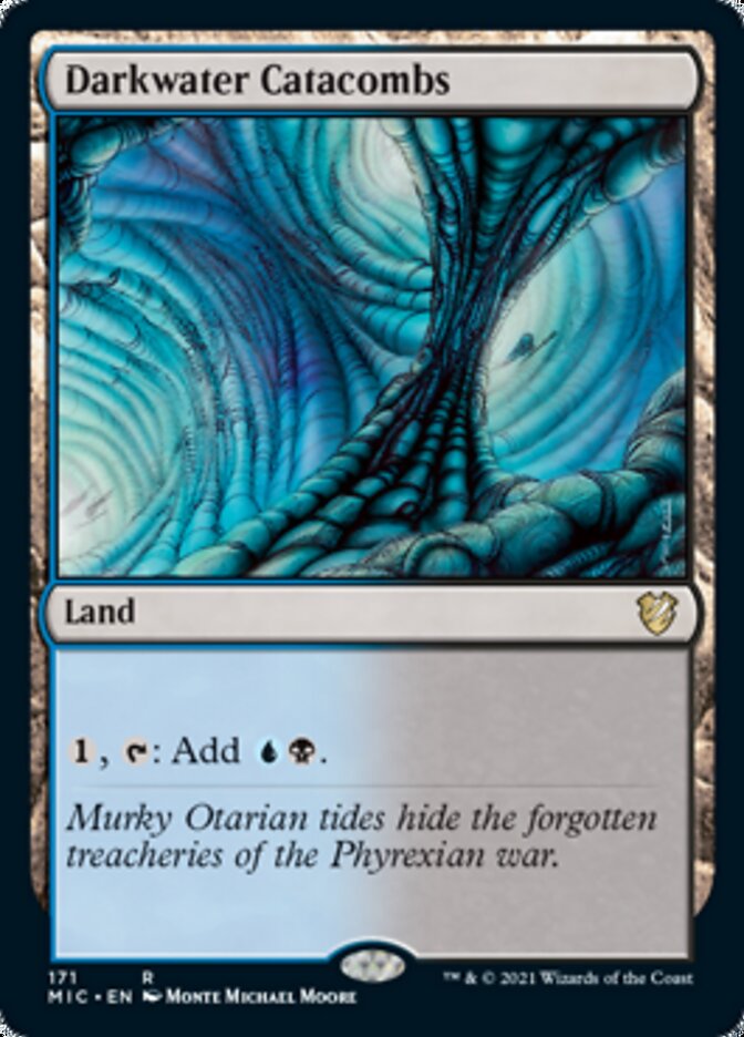 Darkwater Catacombs [Innistrad: Midnight Hunt Commander] | Webway Games