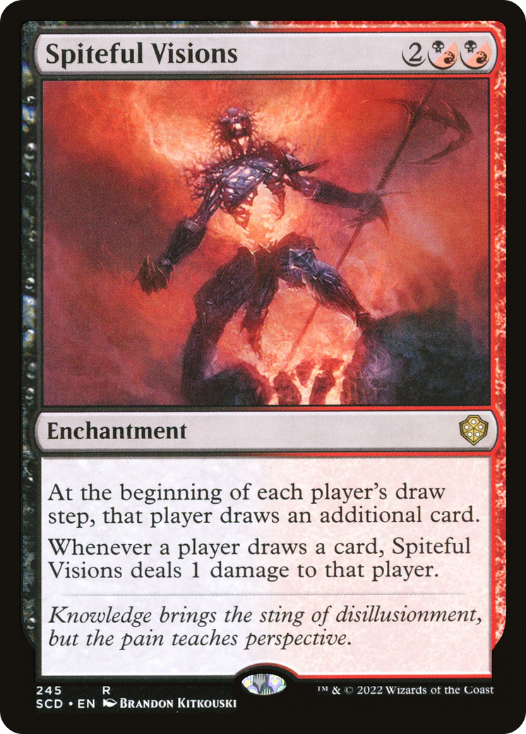 Spiteful Visions [Starter Commander Decks] | Webway Games