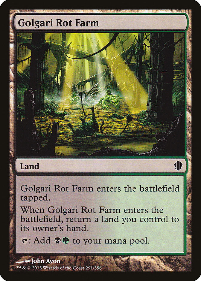 Golgari Rot Farm [Commander 2013] | Webway Games