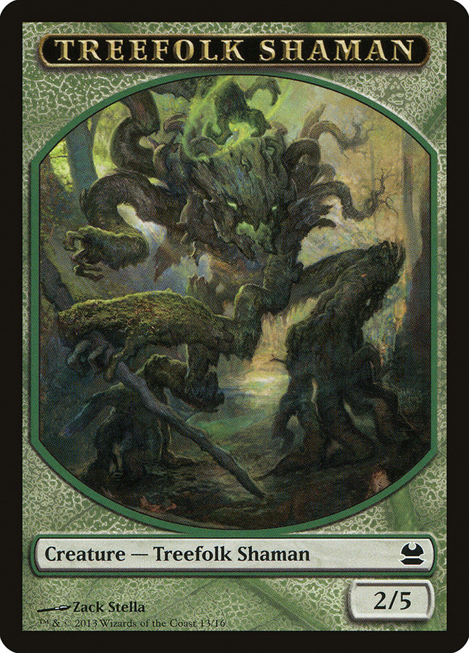 Treefolk Shaman [Modern Masters Tokens] | Webway Games