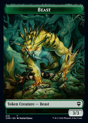 Beast (18) // Beast Token (19) [Commander Legends Tokens] | Webway Games