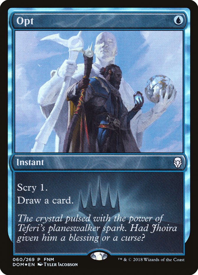 Opt (FNM) [Dominaria Promos] | Webway Games