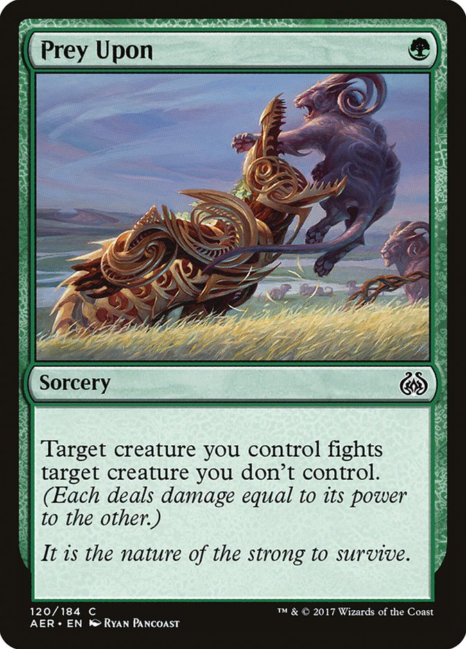 Prey Upon [Aether Revolt] | Webway Games