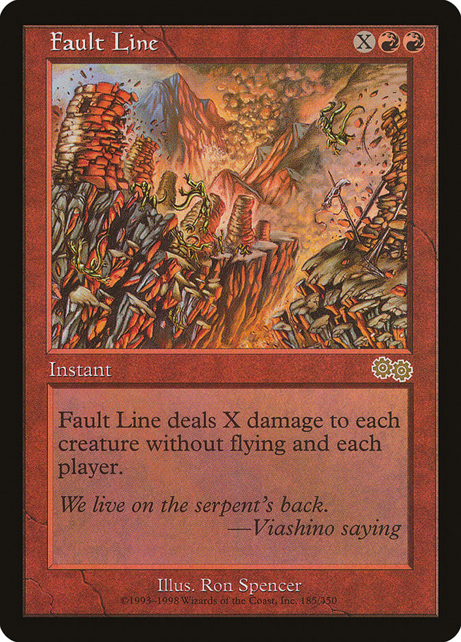 Fault Line [Urza's Saga] | Webway Games