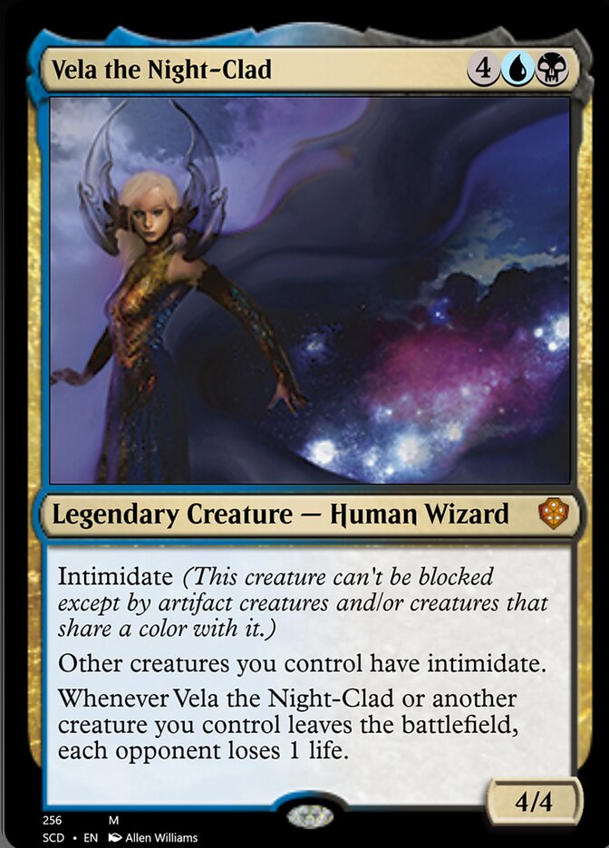 Vela the Night-Clad [Starter Commander Decks] | Webway Games