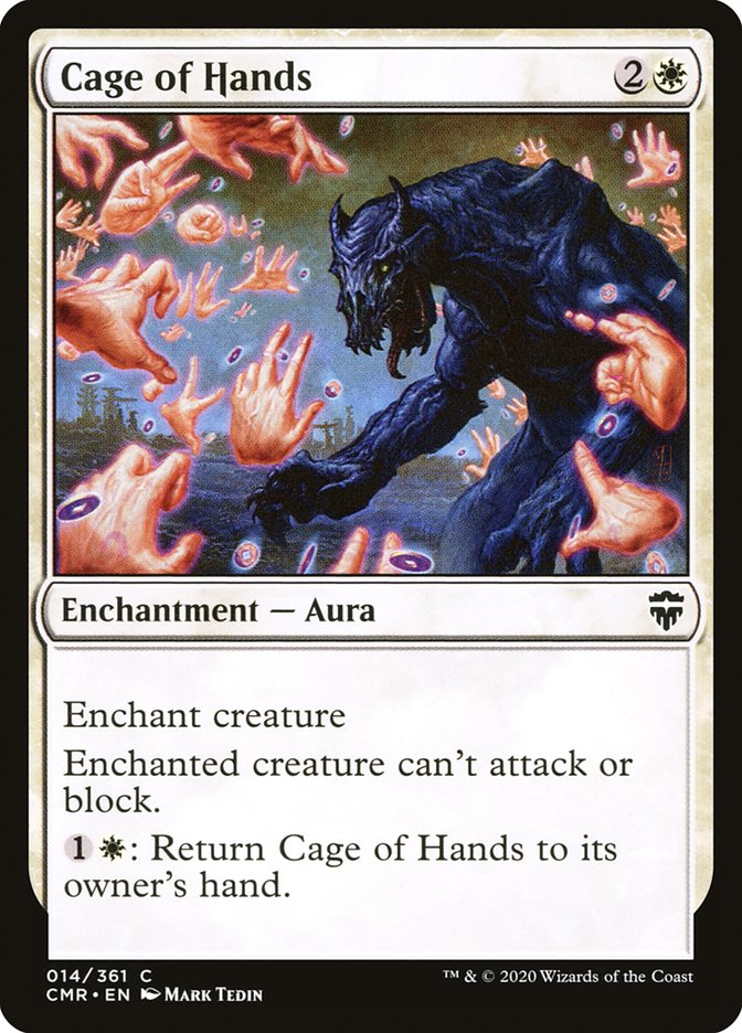 Cage of Hands [Commander Legends] | Webway Games