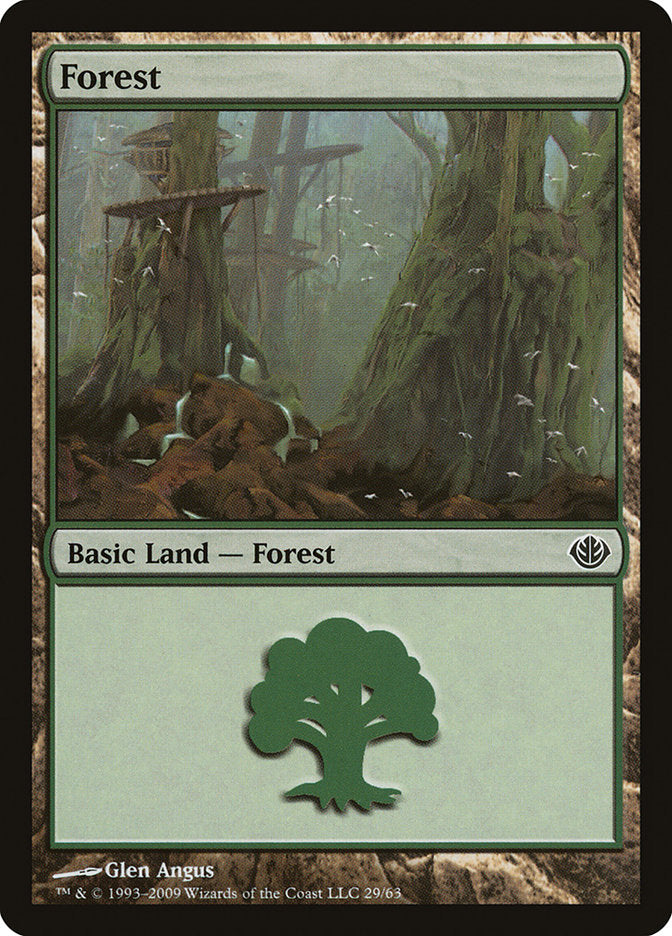 Forest (#29) [Duel Decks: Garruk vs. Liliana] | Webway Games
