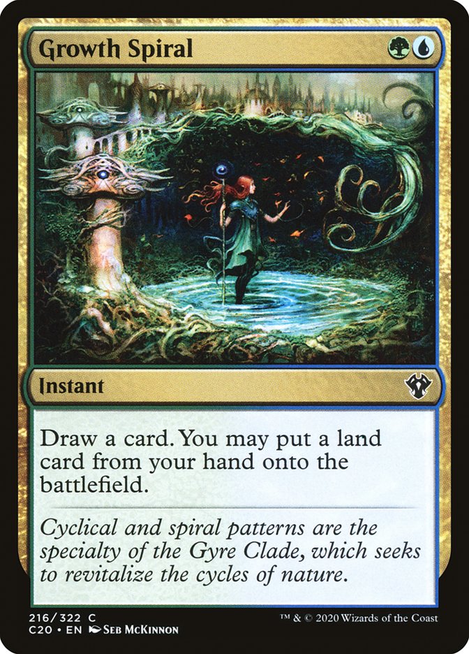 Growth Spiral [Commander 2020] | Webway Games