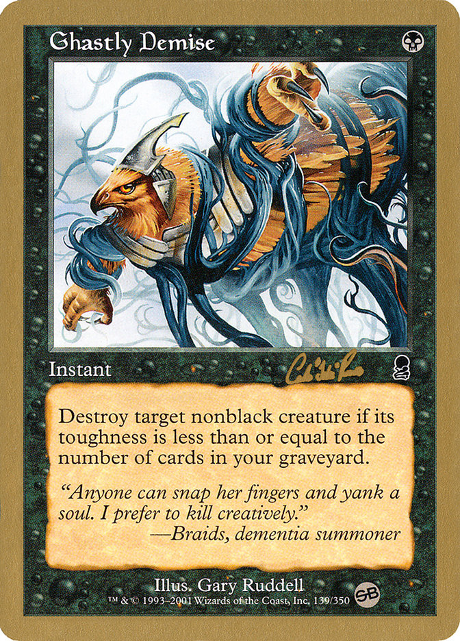 Ghastly Demise (Carlos Romao) (SB) [World Championship Decks 2002] | Webway Games
