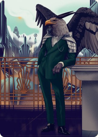 Falco Spara, Pactweaver 2 Art Card [Streets of New Capenna Art Series] | Webway Games