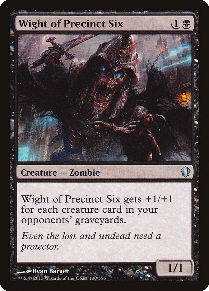 Wight of Precinct Six [Commander 2013] | Webway Games