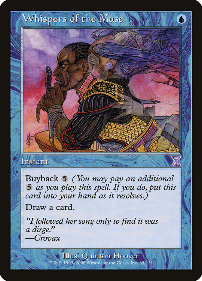 Whispers of the Muse [Time Spiral Timeshifted] | Webway Games
