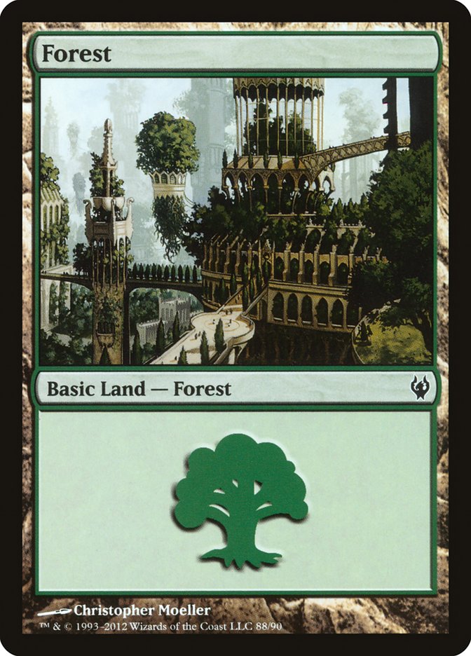 Forest (#88) [Duel Decks: Izzet vs. Golgari] | Webway Games