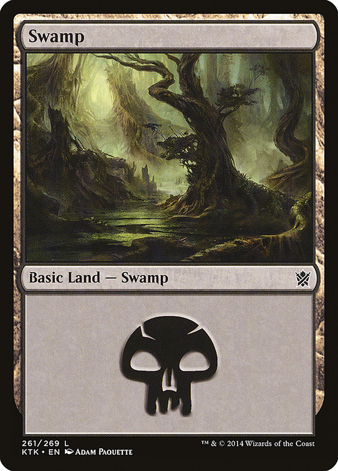 Swamp (#261) [Khans of Tarkir] | Webway Games