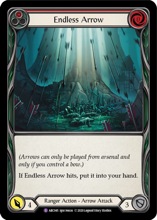 Endless Arrow [ARC045] Unlimited Rainbow Foil | Webway Games
