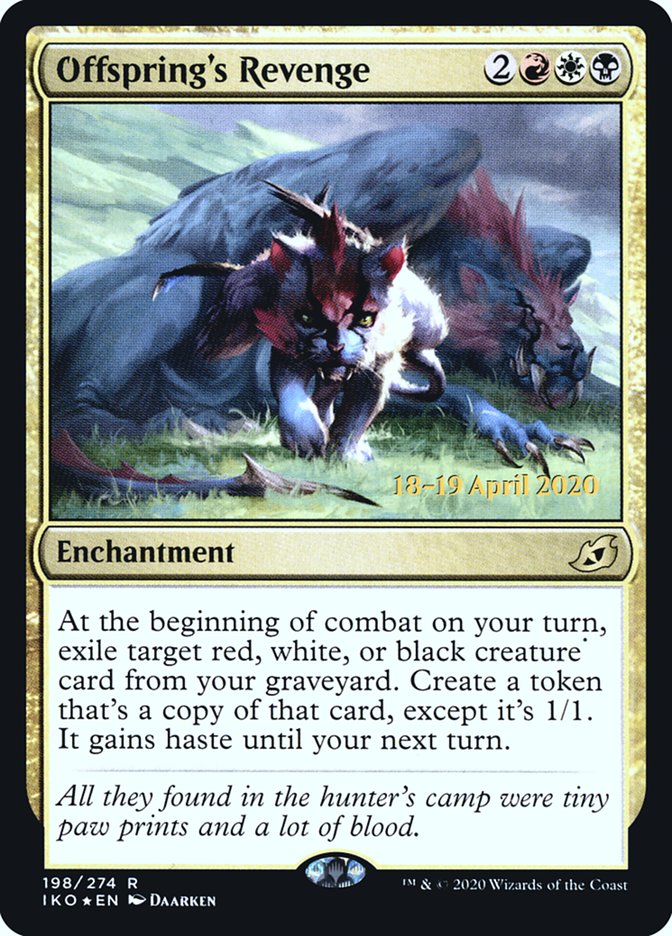 Offspring's Revenge  [Ikoria: Lair of Behemoths Prerelease Promos] | Webway Games
