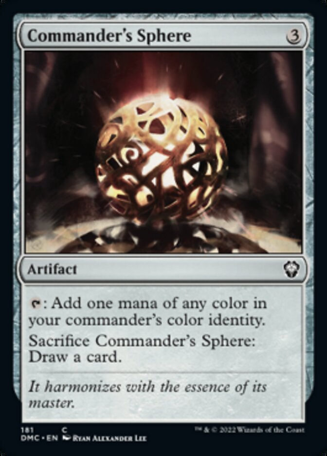 Commander's Sphere [Dominaria United Commander] | Webway Games