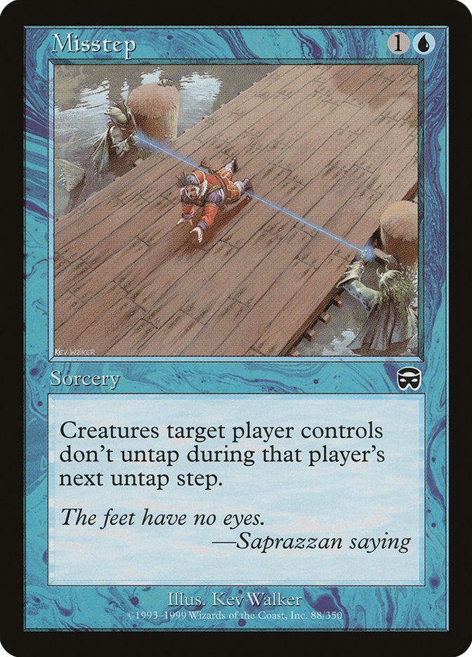 Misstep [Mercadian Masques] | Webway Games