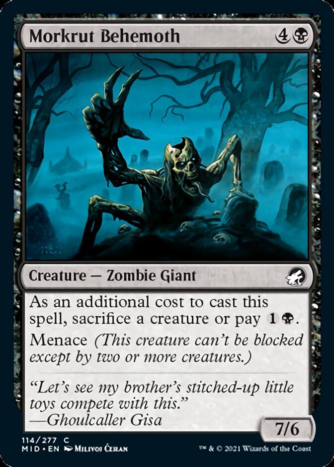 Morkrut Behemoth [Innistrad: Midnight Hunt] | Webway Games