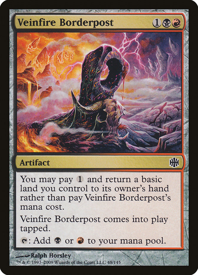 Veinfire Borderpost [Alara Reborn] | Webway Games