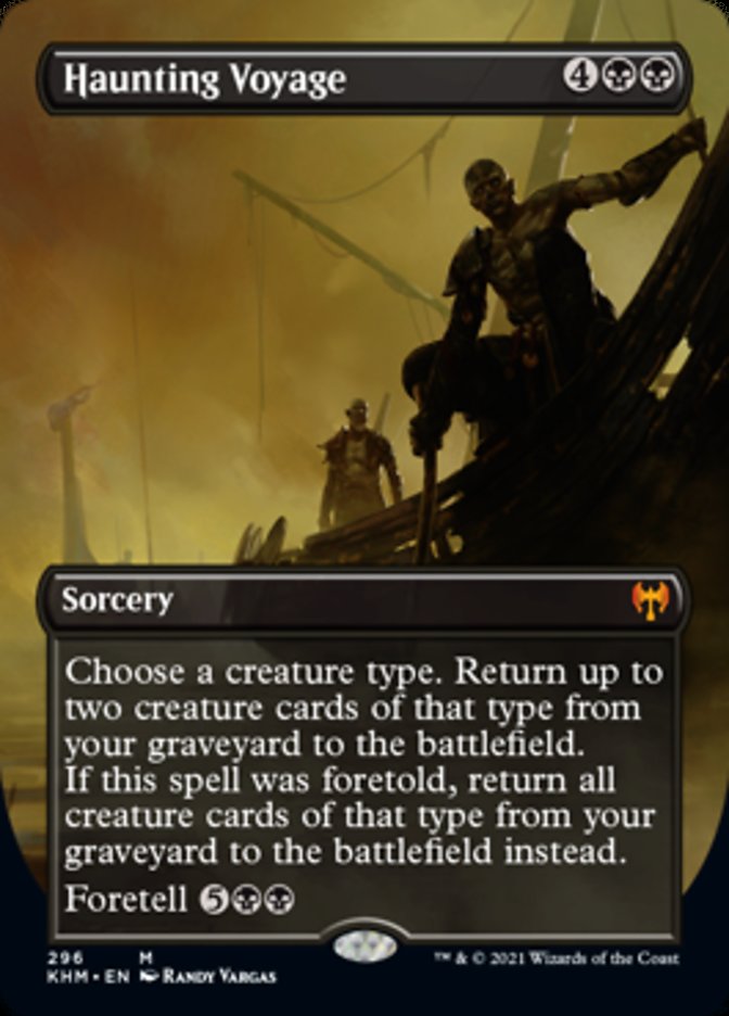 Haunting Voyage (Borderless Alternate Art) [Kaldheim] | Webway Games